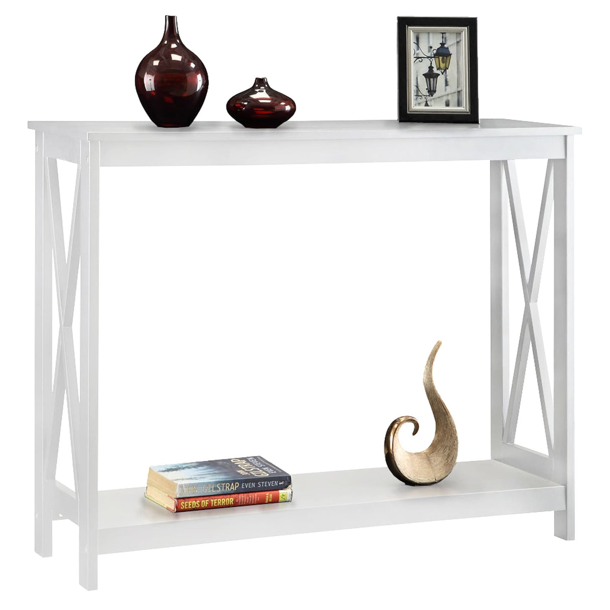 Convenience Concepts Oxford Console Table with Shelf