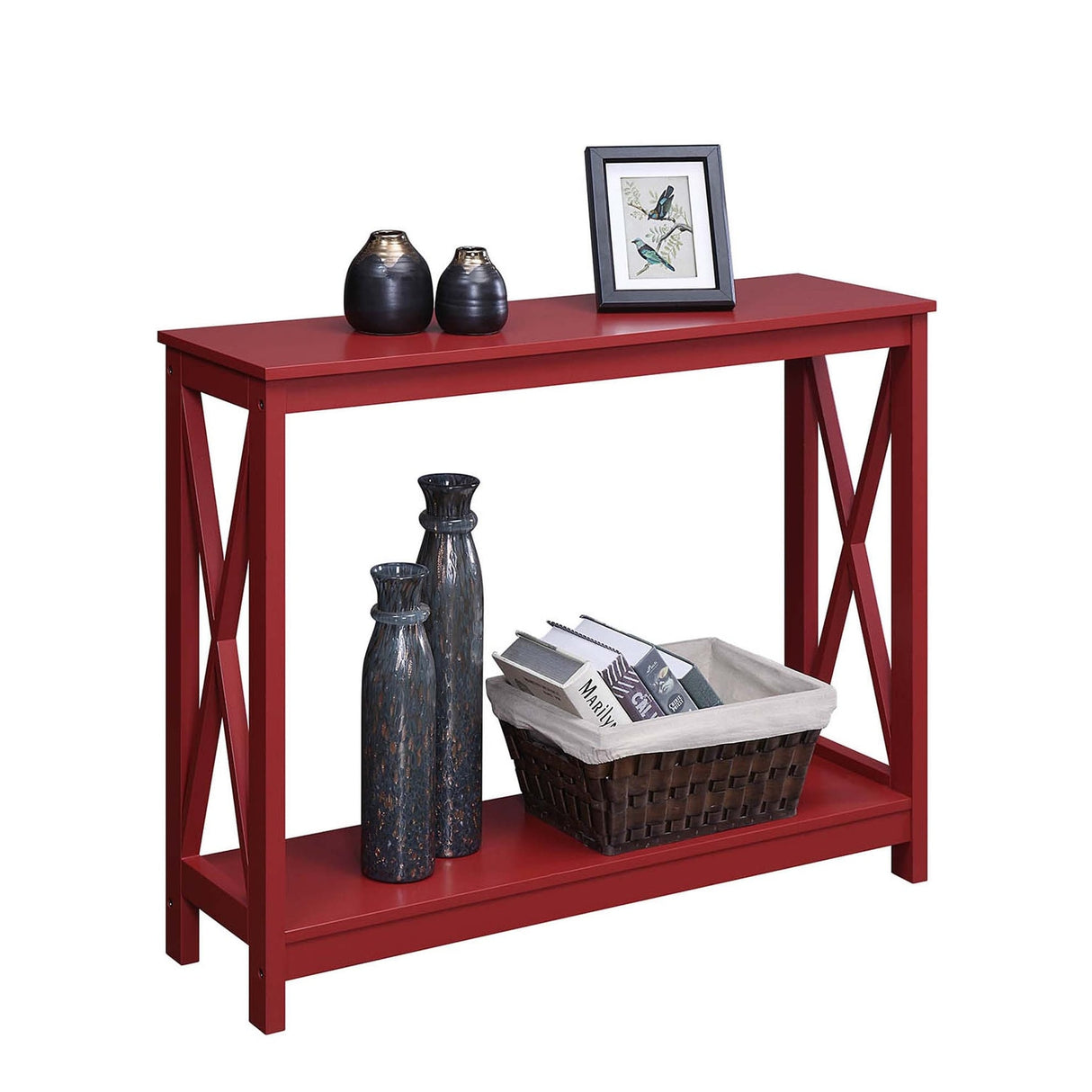Convenience Concepts Oxford Console Table with Shelf