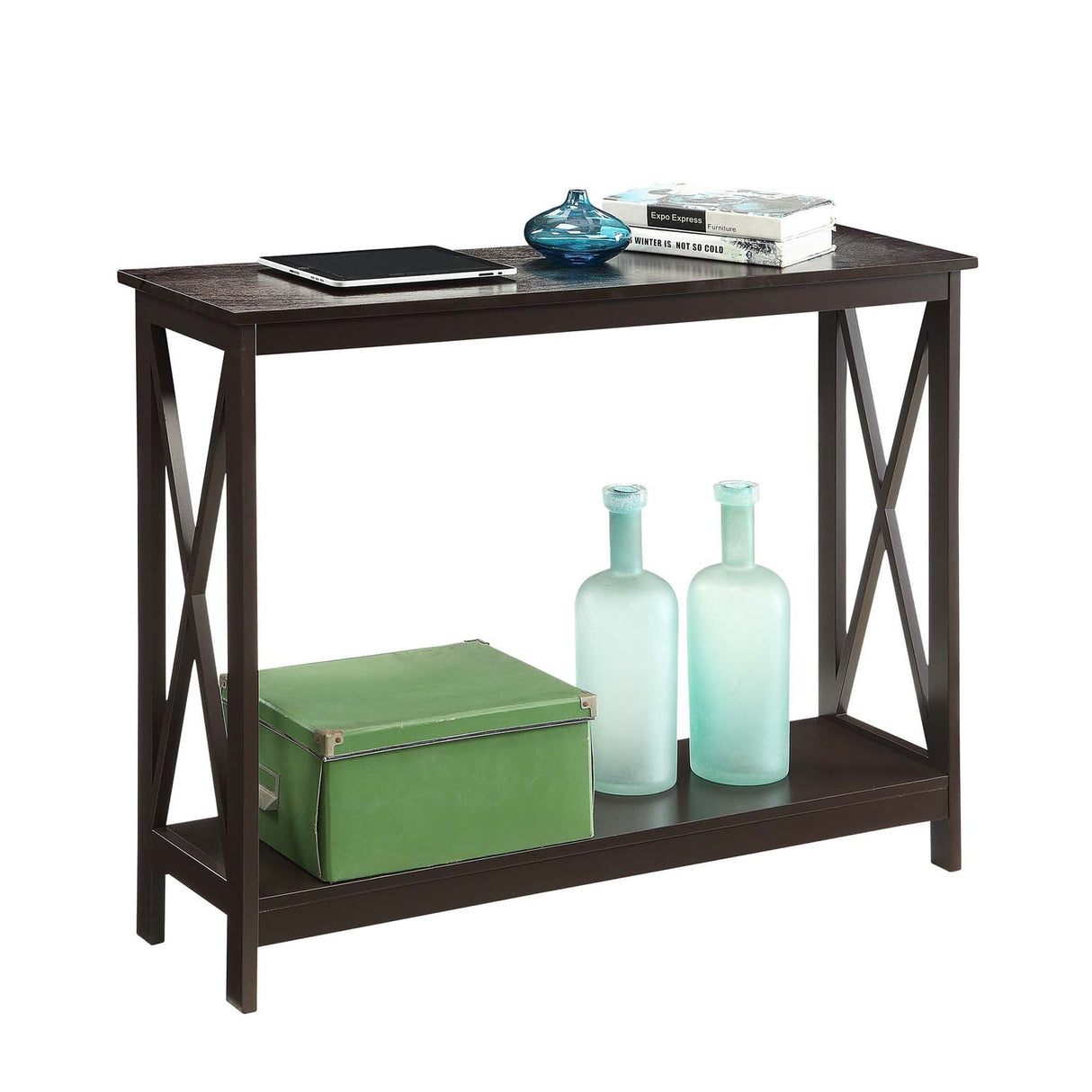 Convenience Concepts Oxford Console Table with Shelf