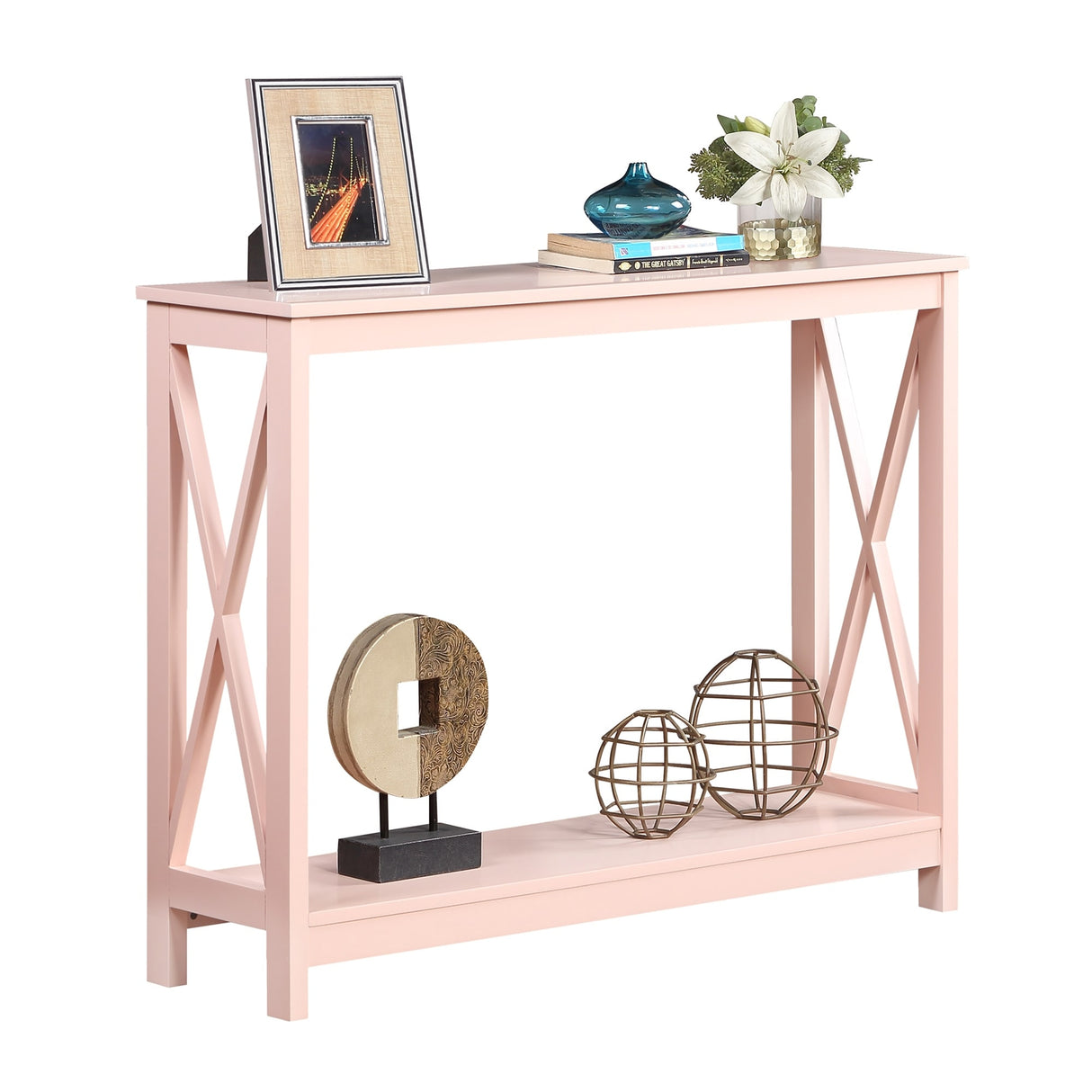 Convenience Concepts Oxford Console Table with Shelf