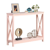 Convenience Concepts Oxford Console Table with Shelf