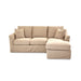 Copper Grove Deventer Right-facing Loveseat Chaise Sectional with Slipcover