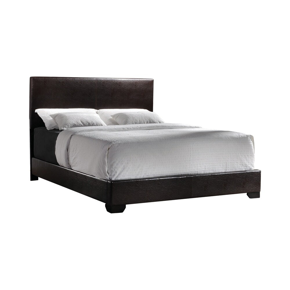 Coaster Furniture Conner Cappuccino 4-piece Upholstered Bedroom Set