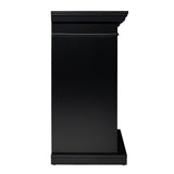 SEI Furniture Hazeltine White Wood Color Changing Fireplace