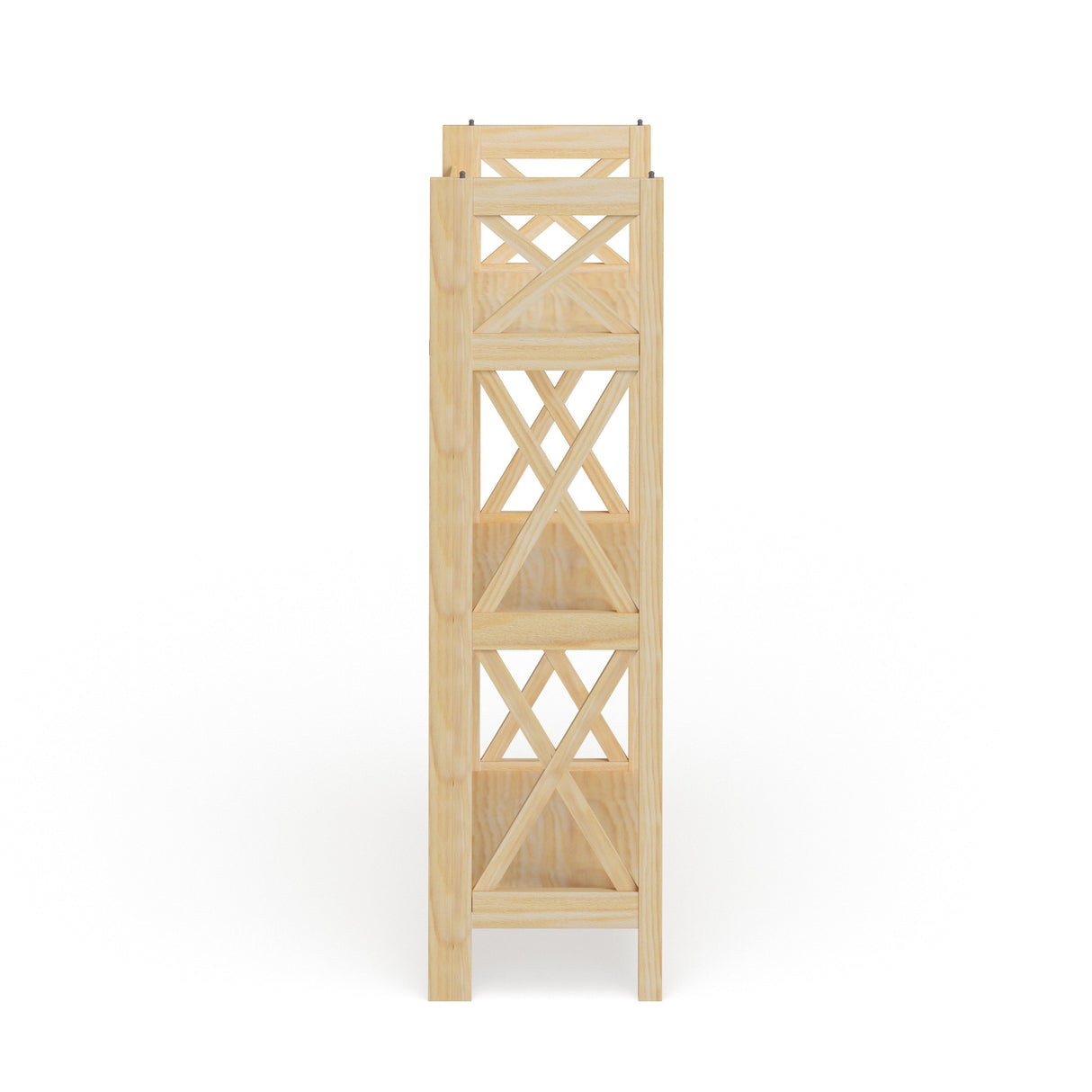 Copper Grove Jaborosa 3-shelf Folding Stackable Bookcase