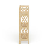 Copper Grove Jaborosa 3-shelf Folding Stackable Bookcase