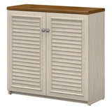 Fairview Storage Cabinet with Doors and Shelves by Bush Furniture - 31.73"L x 12.76"W x 30.71"H
