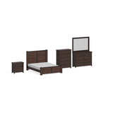Carbon Loft Plumas Panel 5PC Bedroom Set