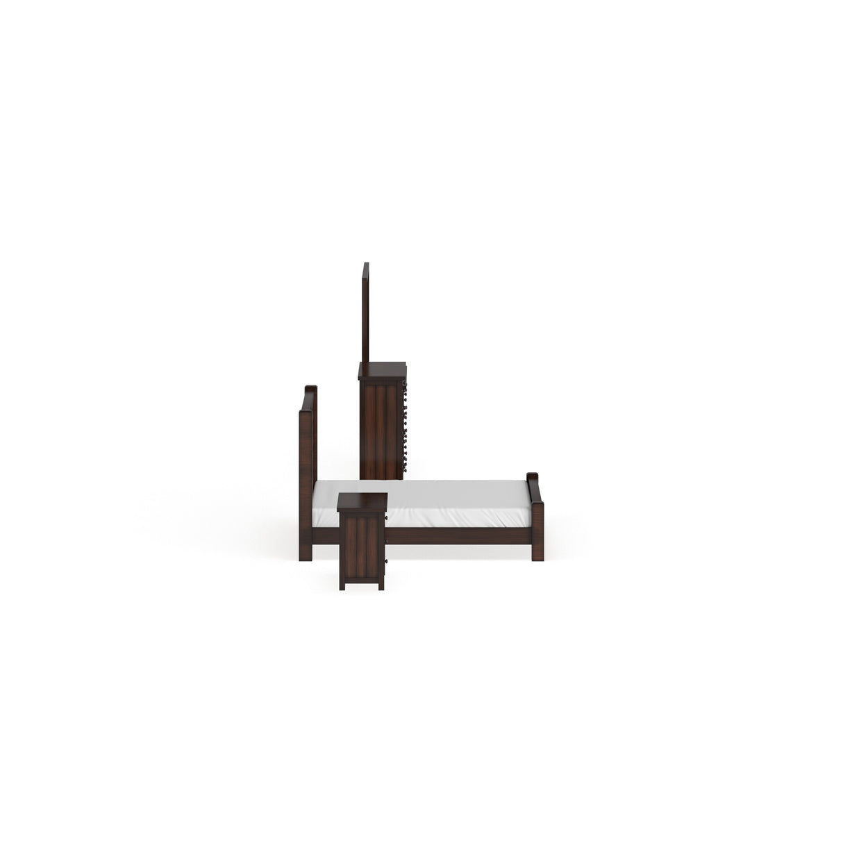 Carbon Loft Plumas Panel 5PC Bedroom Set