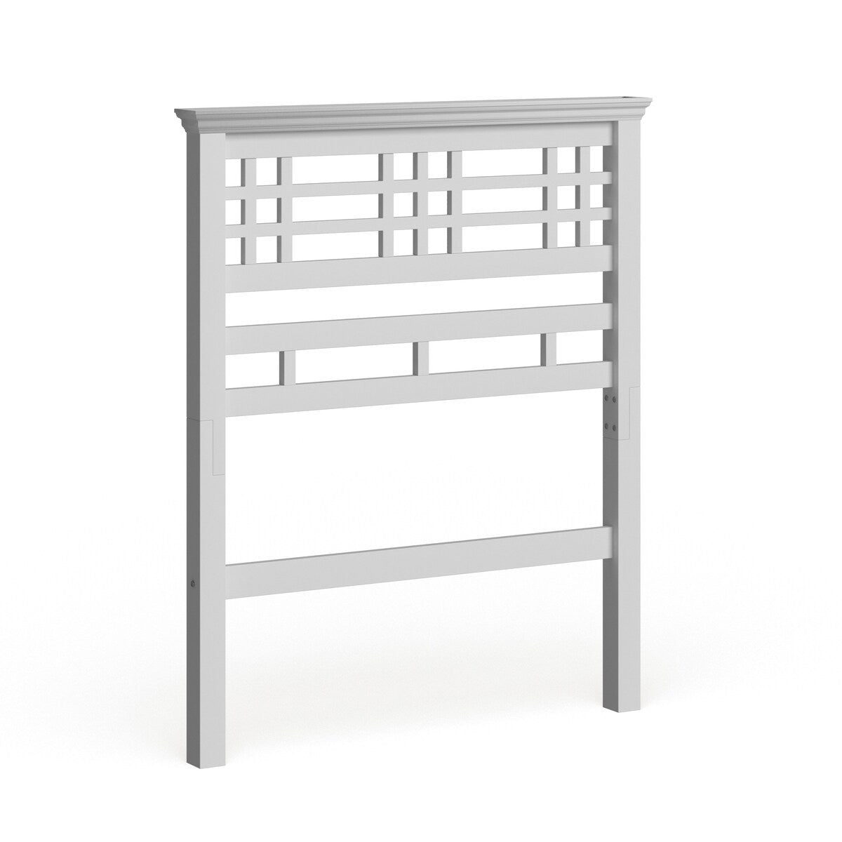 Copper Grove Priscilla Twin White Wooden Headboard