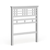 Copper Grove Priscilla Twin White Wooden Headboard