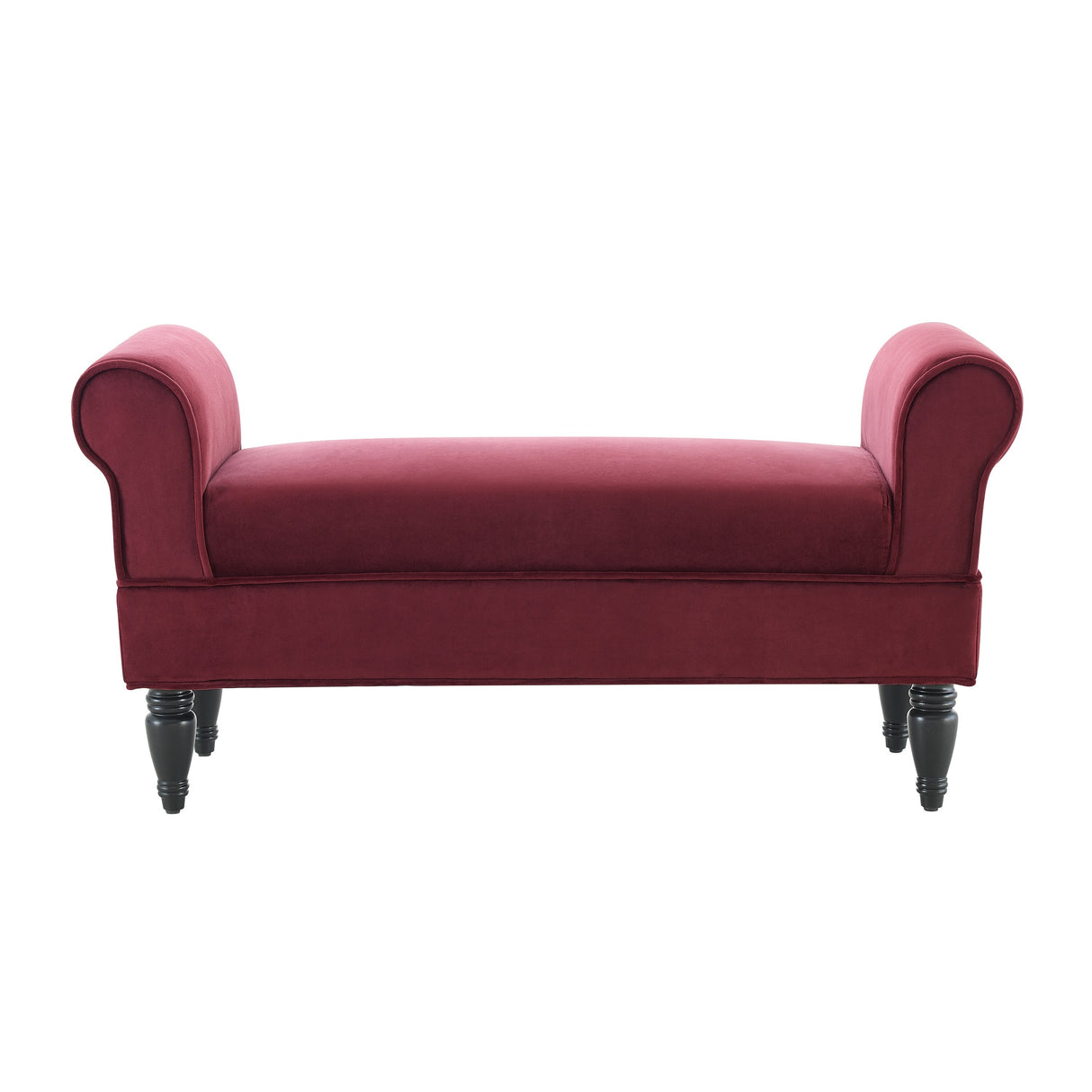 Linon Rushbrook Classic Microfiber Bedroom Bench