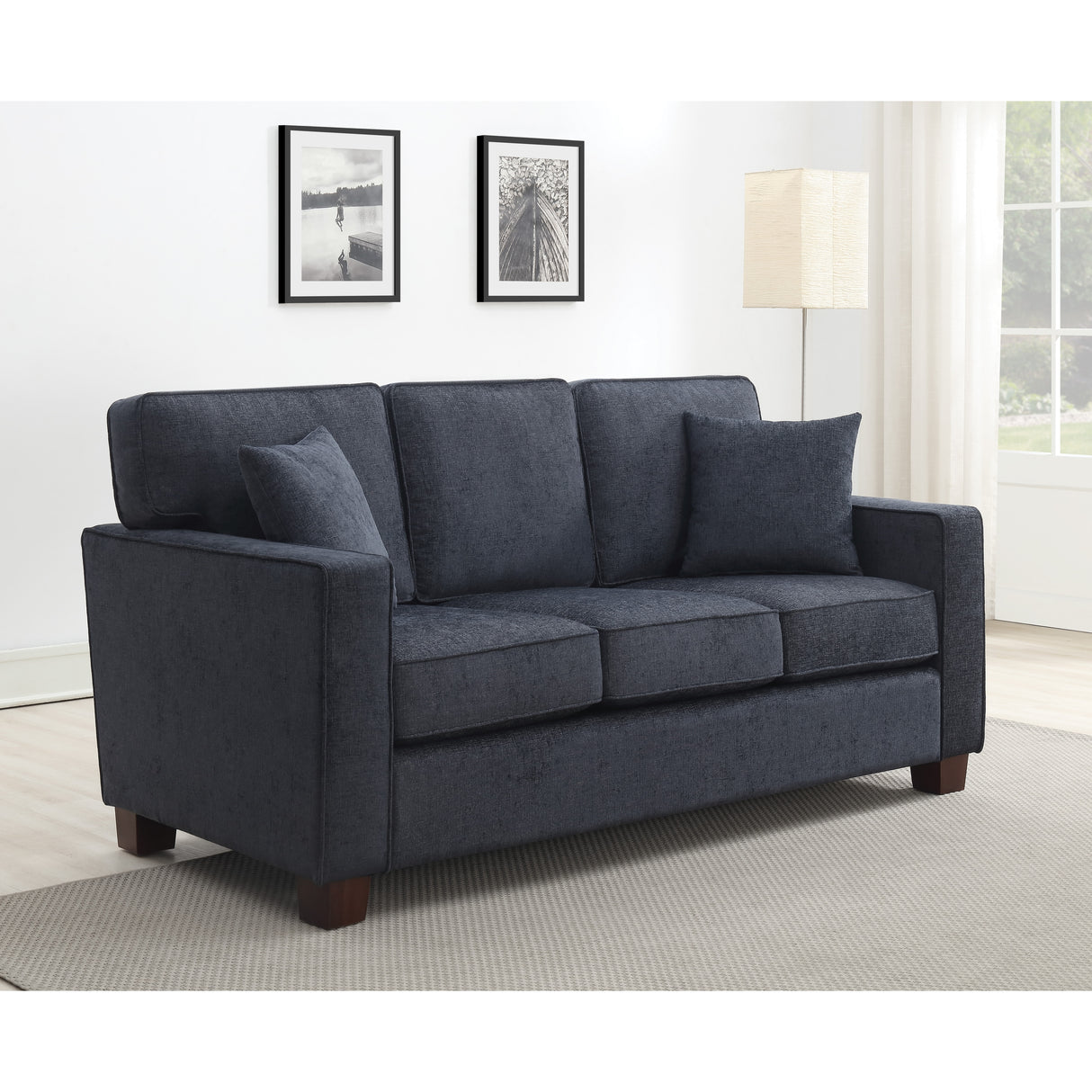 Copper Grove Sagarejo Sleek Contemporary 3-seat Sofa