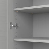 Fairview Storage Cabinet with Doors and Shelves by Bush Furniture - 31.73"L x 12.76"W x 30.71"H