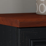 Fairview Storage Cabinet with Doors and Shelves by Bush Furniture - 31.73"L x 12.76"W x 30.71"H