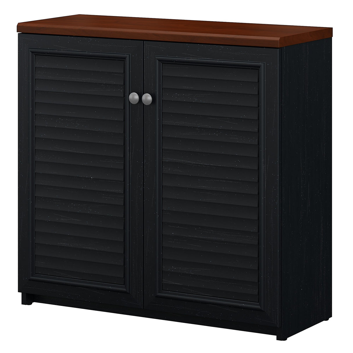 Fairview Storage Cabinet with Doors and Shelves by Bush Furniture - 31.73"L x 12.76"W x 30.71"H