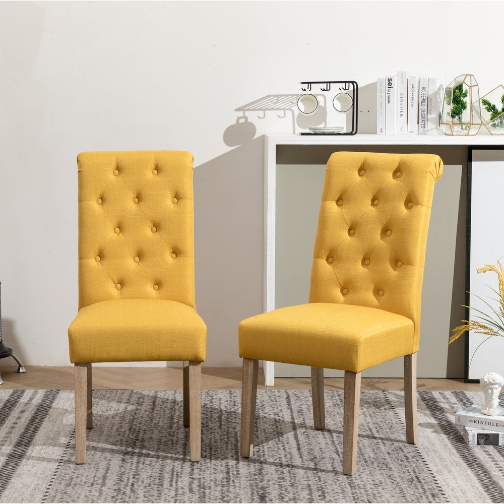 Copper Grove Schwalbach Upholstered Parsons Dining Chair (Set of 2)
