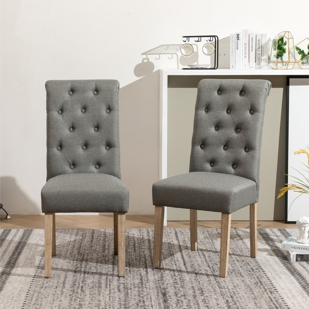 Copper Grove Schwalbach Upholstered Parsons Dining Chair (Set of 2)
