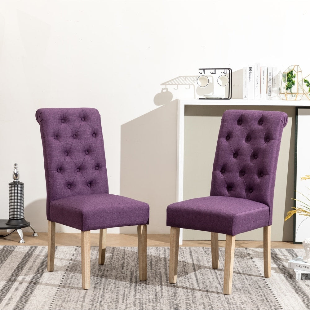 Copper Grove Schwalbach Upholstered Parsons Dining Chair (Set of 2)