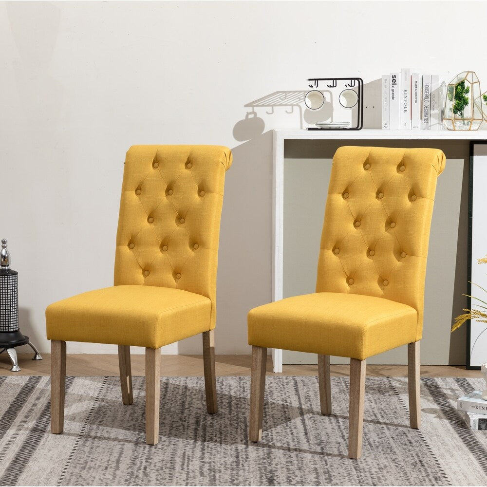Copper Grove Schwalbach Upholstered Parsons Dining Chair (Set of 2)