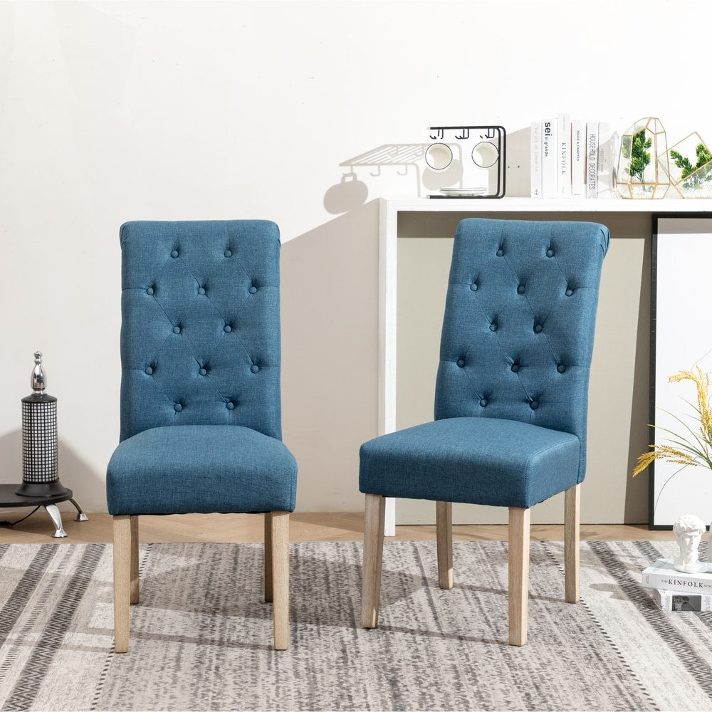 Copper Grove Schwalbach Upholstered Parsons Dining Chair (Set of 2)