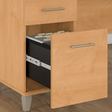 Somerset 72W 3 Position Sit to Stand L Shaped Desk by Bush Furniture