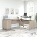 Somerset 72W 3 Position Sit to Stand L Shaped Desk by Bush Furniture