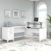 Somerset 72W 3 Position Sit to Stand L Shaped Desk by Bush Furniture