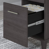 Somerset 72W 3 Position Sit to Stand L Shaped Desk by Bush Furniture