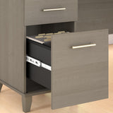 Somerset 72W 3 Position Sit to Stand L Shaped Desk by Bush Furniture