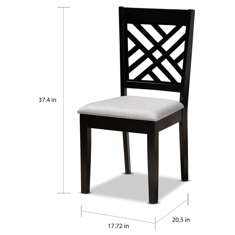 Copper Grove SinazongweModern Upholstered 2-piece Dining Chair Set