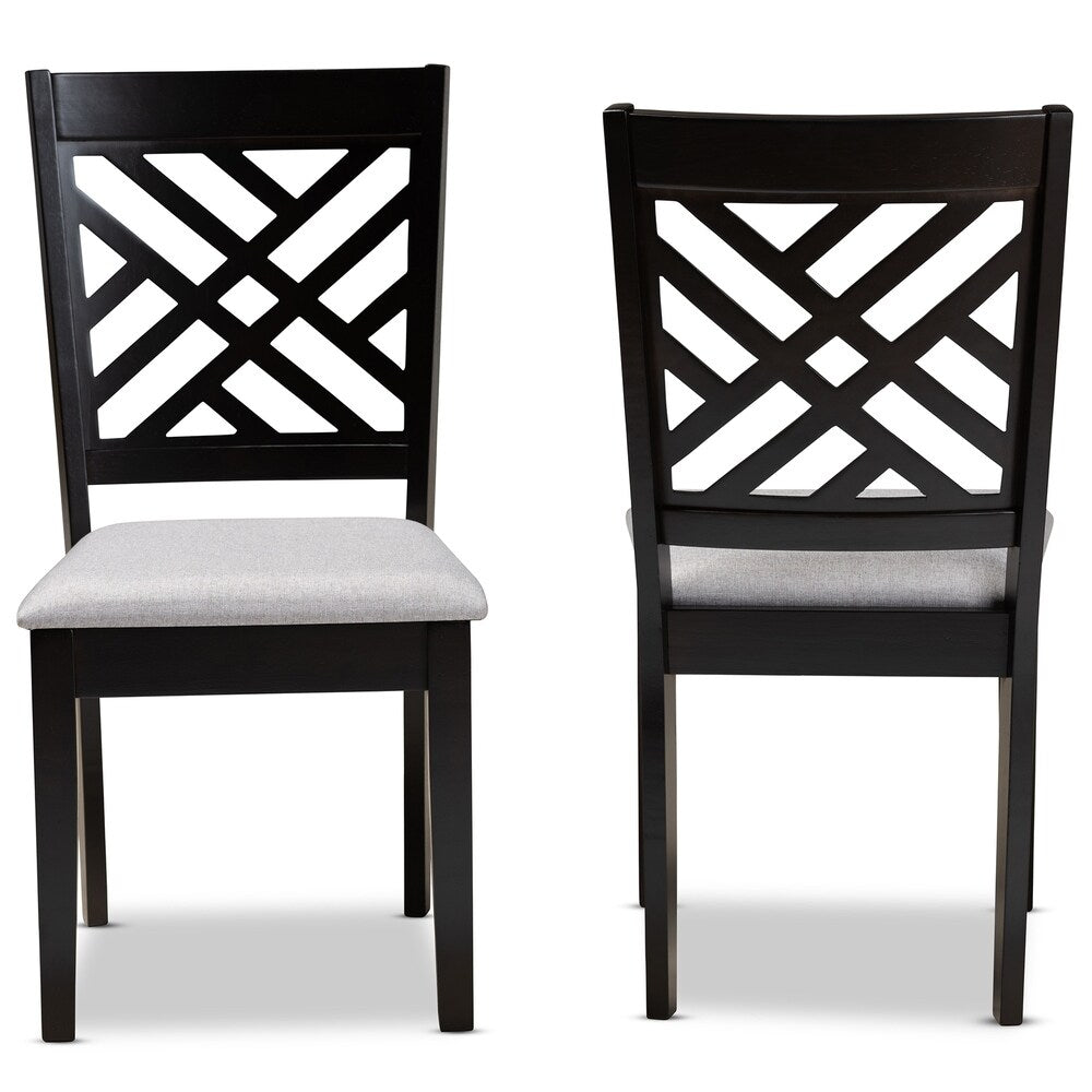 Copper Grove SinazongweModern Upholstered 2-piece Dining Chair Set