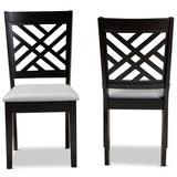 Copper Grove SinazongweModern Upholstered 2-piece Dining Chair Set