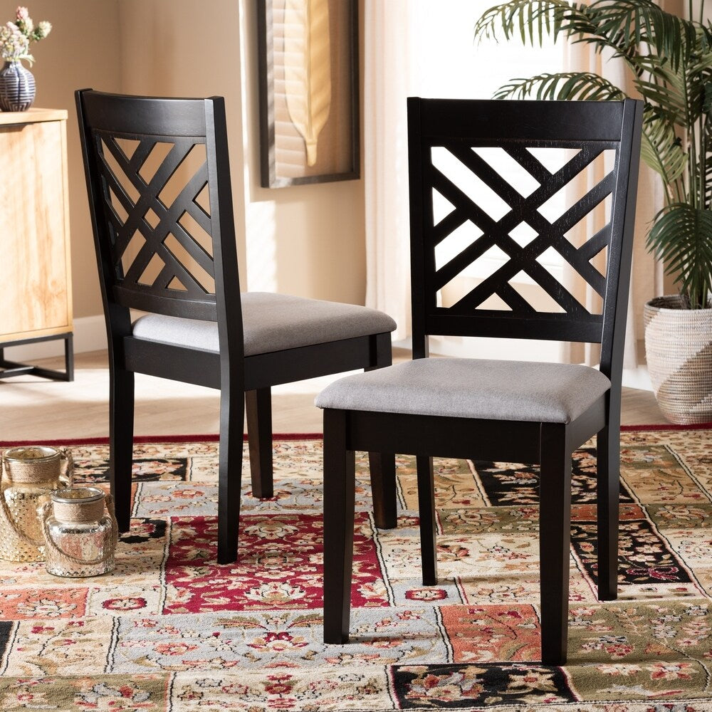 Copper Grove SinazongweModern Upholstered 2-piece Dining Chair Set