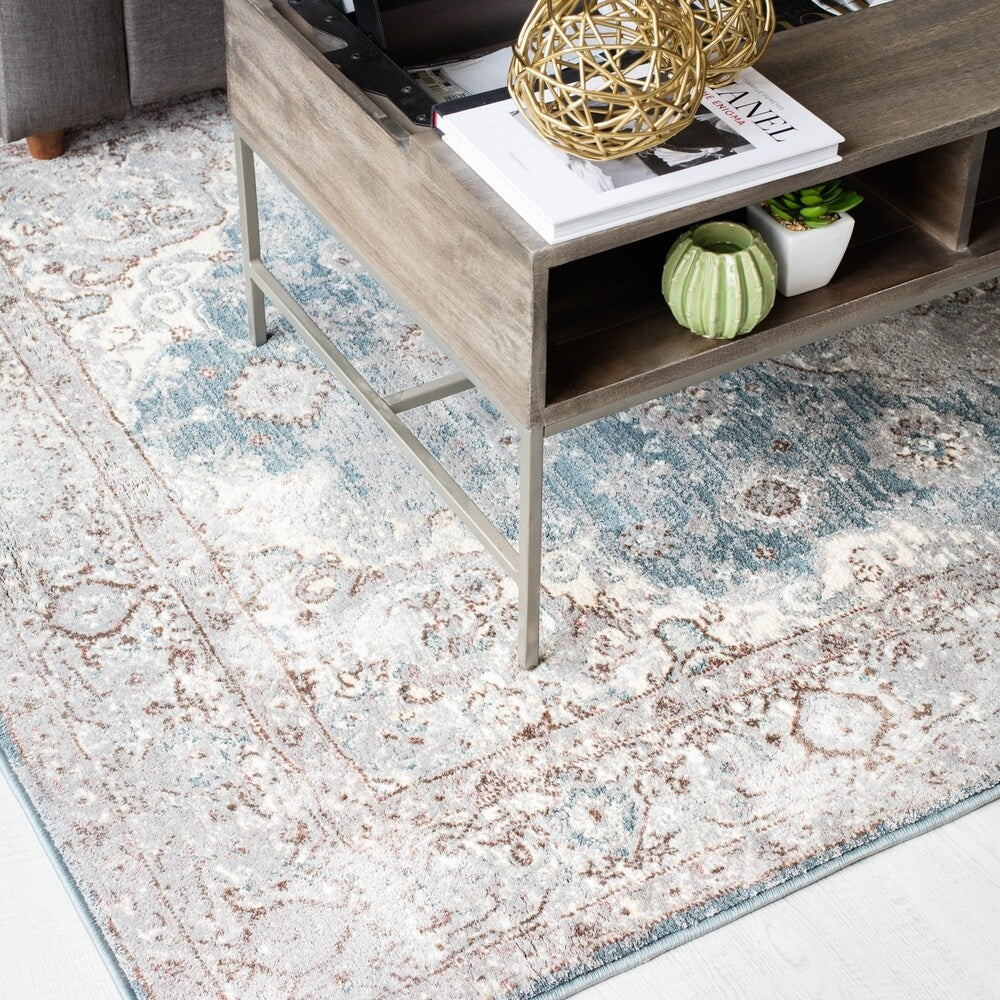 MH London Copper Grove Skadovsk Microfiber Area Rug