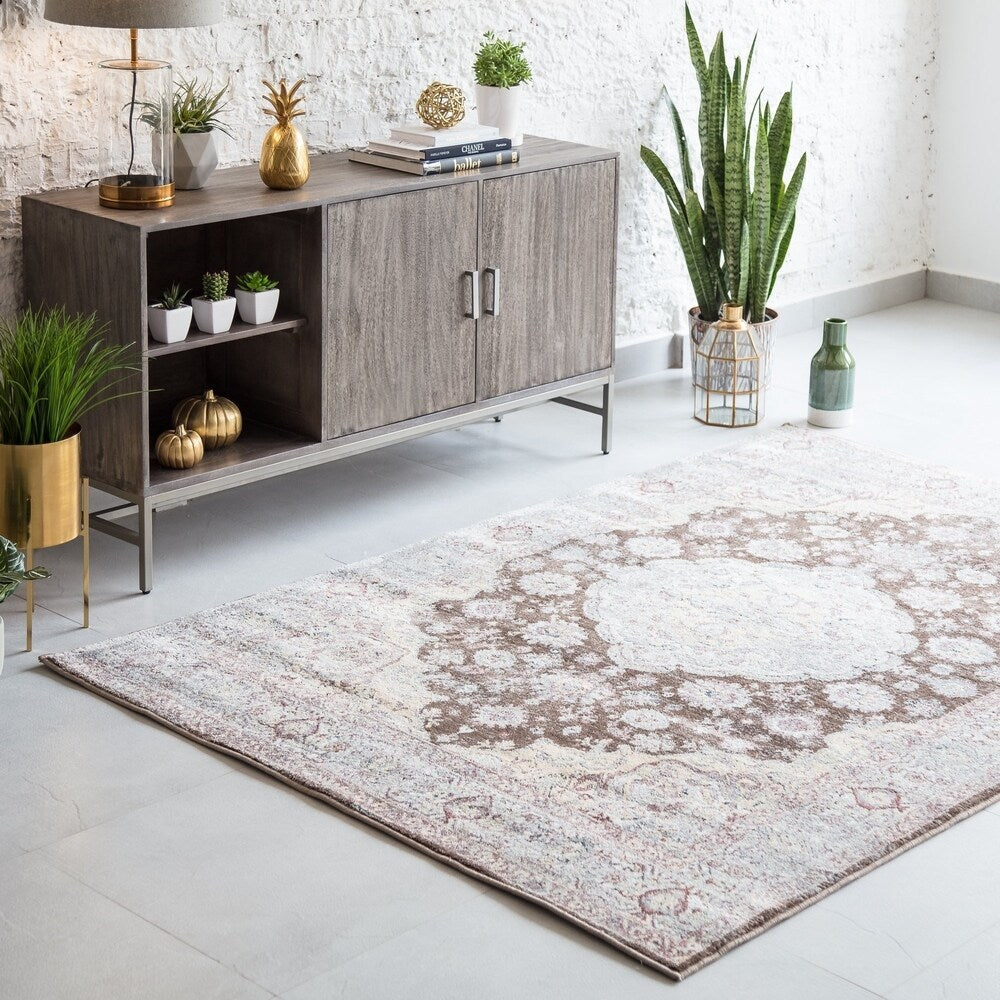 MH London Copper Grove Skadovsk Microfiber Area Rug