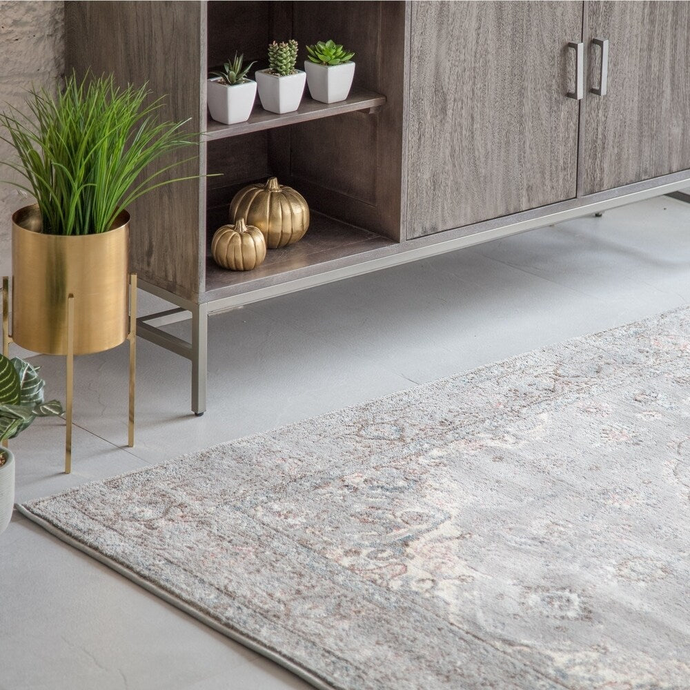 MH London Copper Grove Skadovsk Microfiber Area Rug