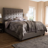 Copper Grove Tarahne Contemporary Fabric Upholstered Bed