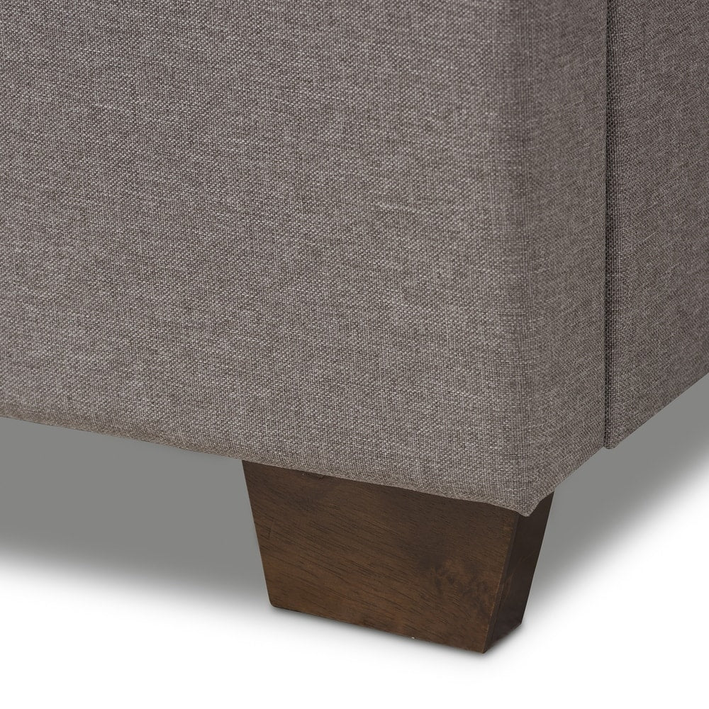 Copper Grove Tarahne Contemporary Fabric Upholstered Bed