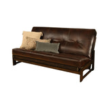 Copper Grove Uncompahgre Rustic Mocha Futon Set with Mattress