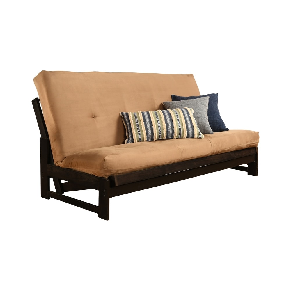 Copper Grove Uncompahgre Rustic Mocha Futon Set with Mattress