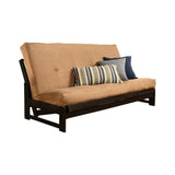 Copper Grove Uncompahgre Rustic Mocha Futon Set with Mattress