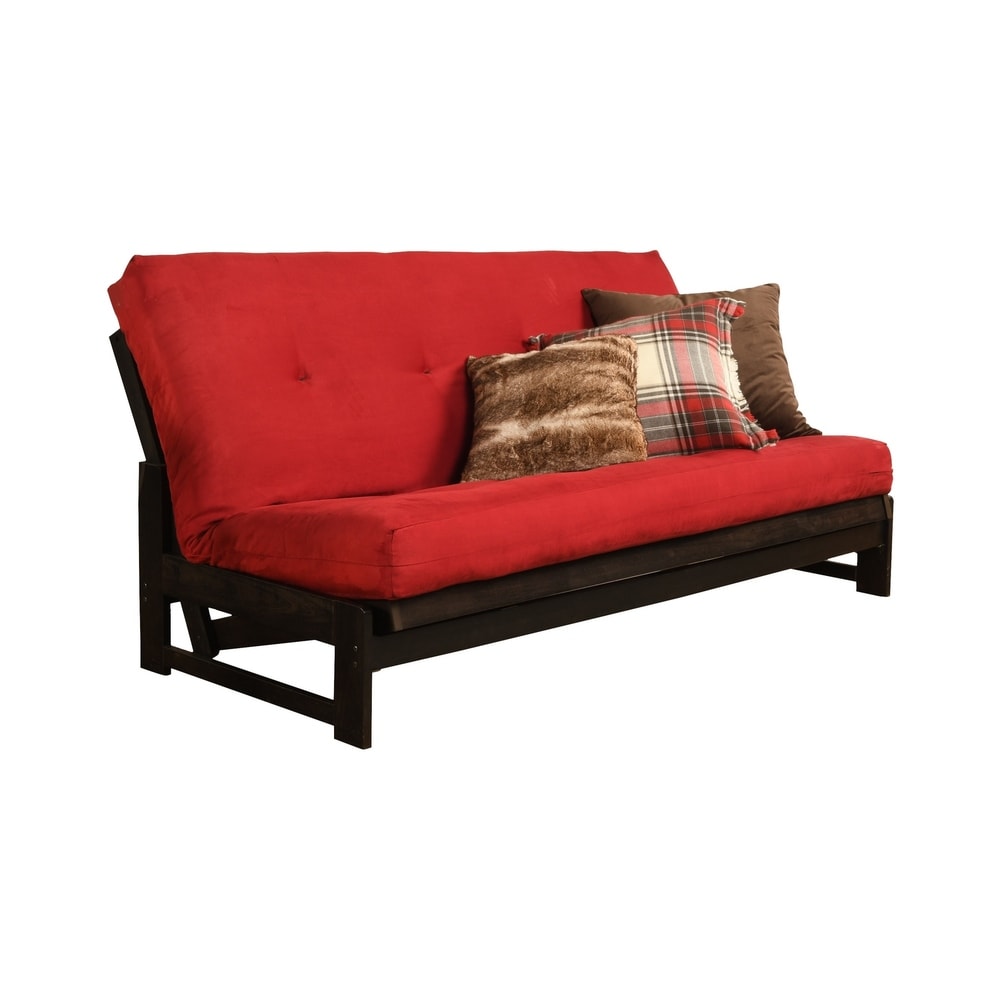 Copper Grove Uncompahgre Rustic Mocha Futon Set with Mattress
