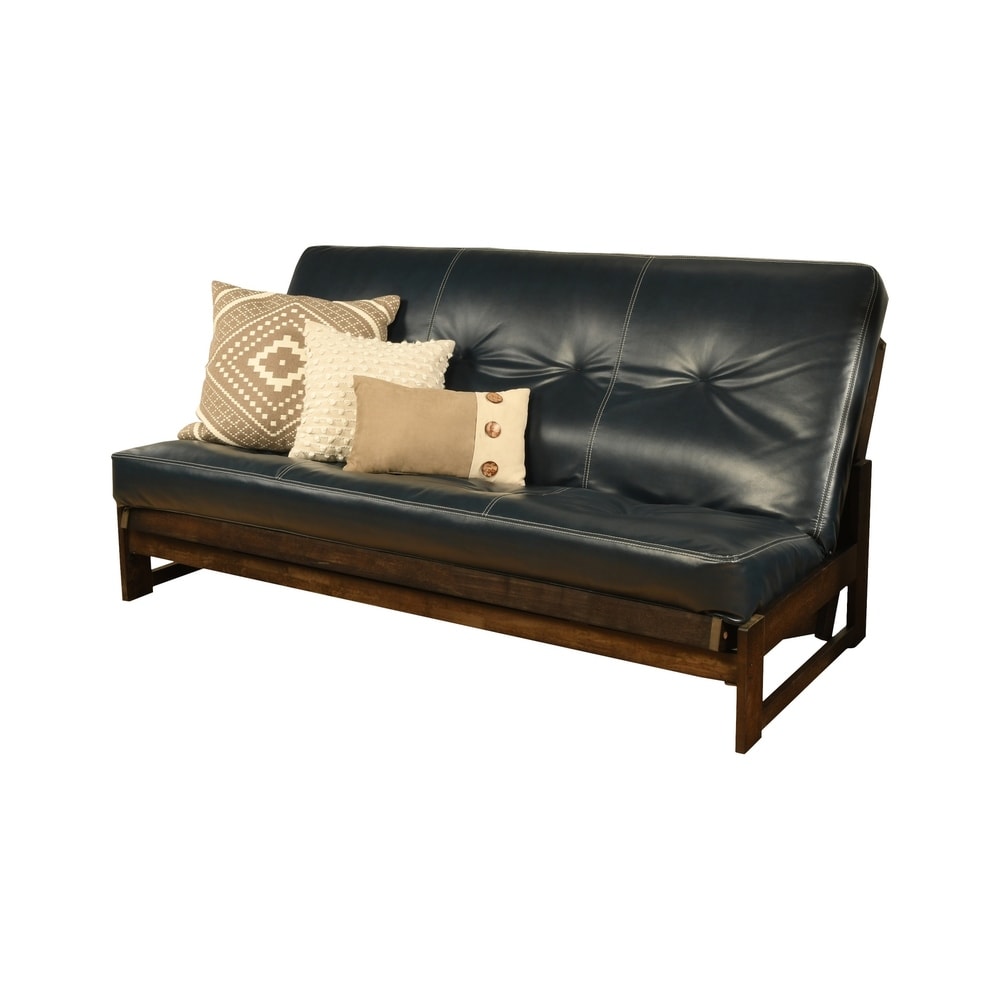 Copper Grove Uncompahgre Rustic Mocha Futon Set with Mattress