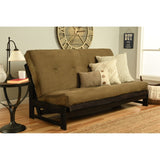 Copper Grove Uncompahgre Rustic Mocha Futon Set with Mattress