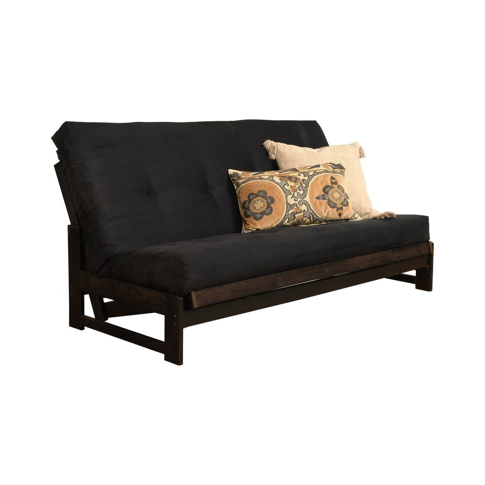 Copper Grove Uncompahgre Rustic Mocha Futon Set with Mattress