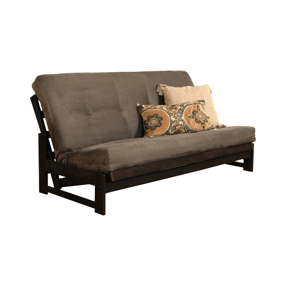 Copper Grove Uncompahgre Rustic Mocha Futon Set with Mattress