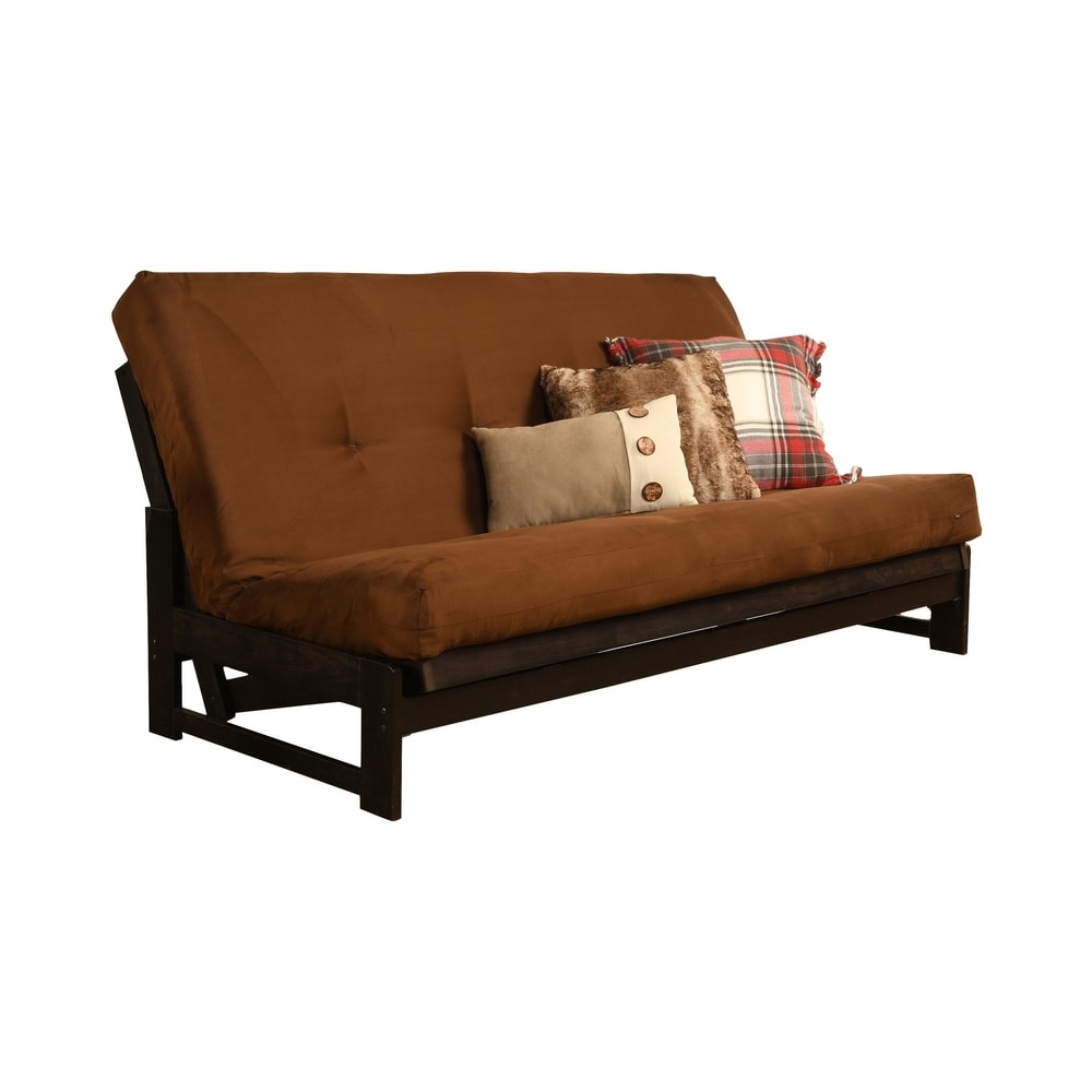 Copper Grove Uncompahgre Rustic Mocha Futon Set with Mattress