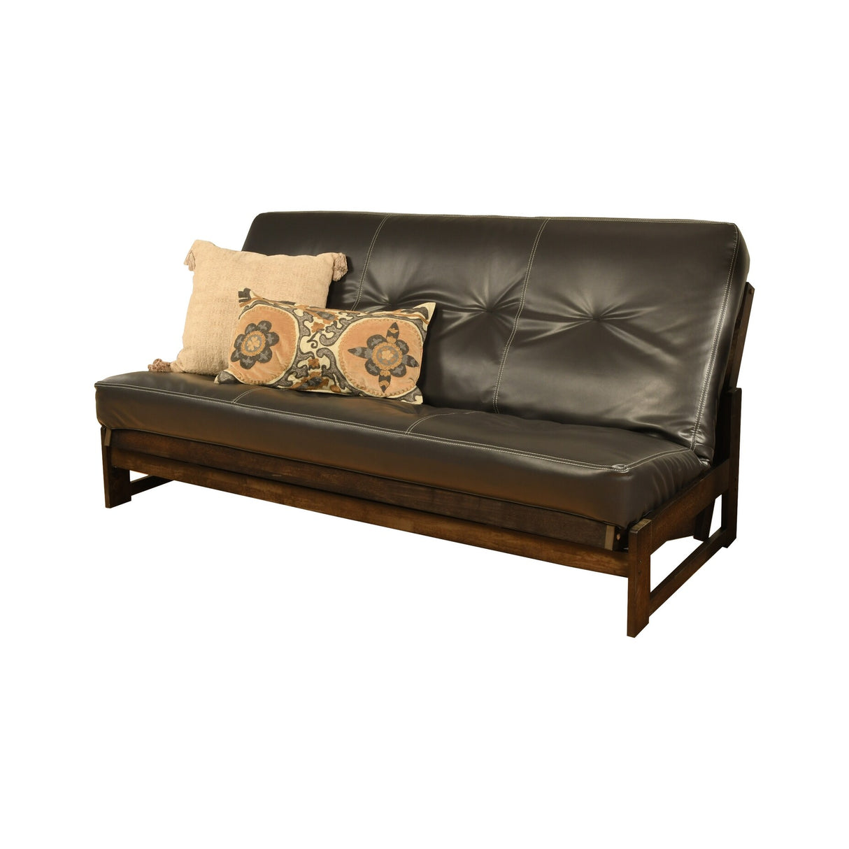 Copper Grove Uncompahgre Rustic Mocha Futon Set with Mattress