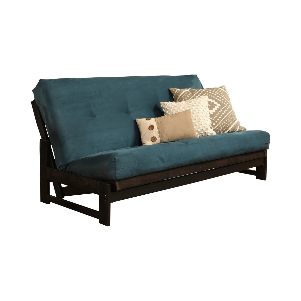 Copper Grove Uncompahgre Rustic Mocha Futon Set with Mattress